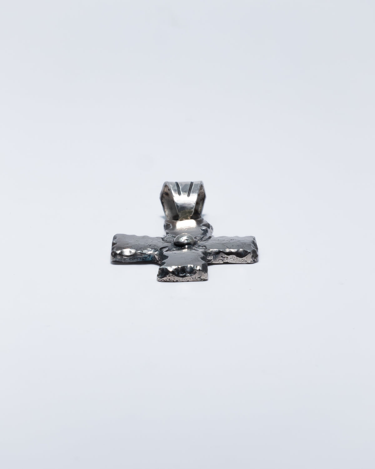 Hammered Cross Pendant