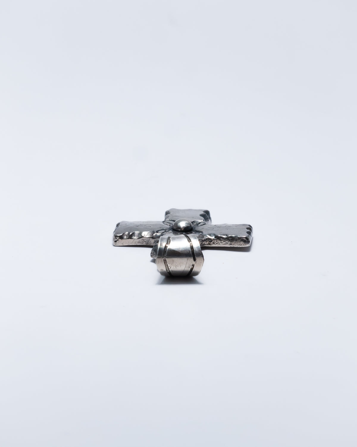 Hammered Cross Pendant