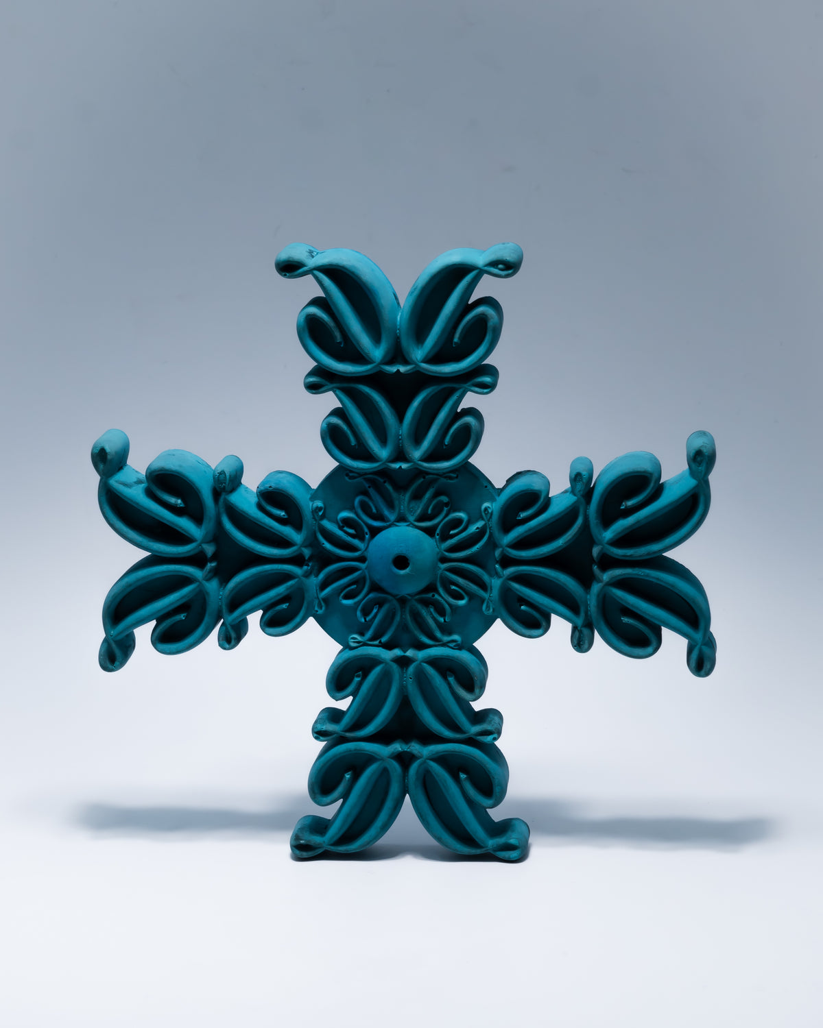 D Cross Incense Holder Type II