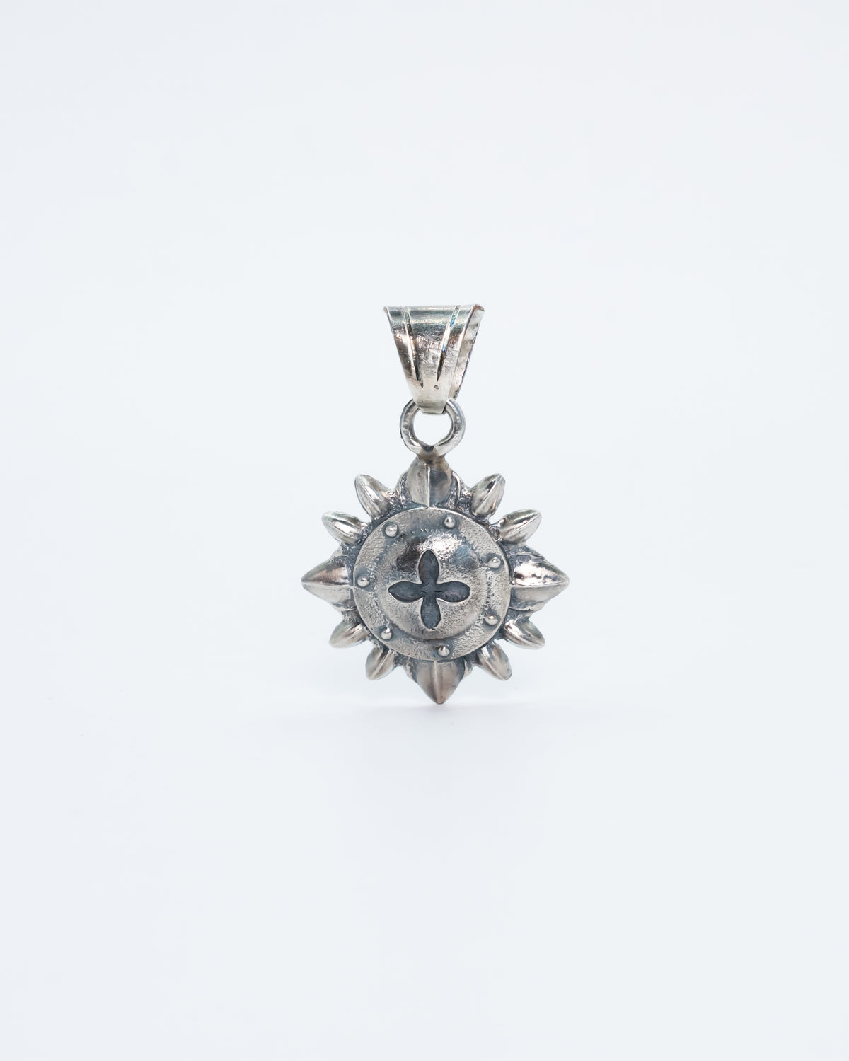 Floral Crest Pendant