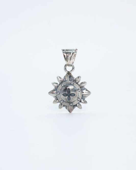 Floral Crest Pendant
