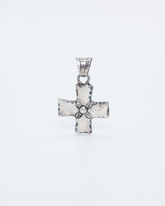 Hammered Cross Pendant