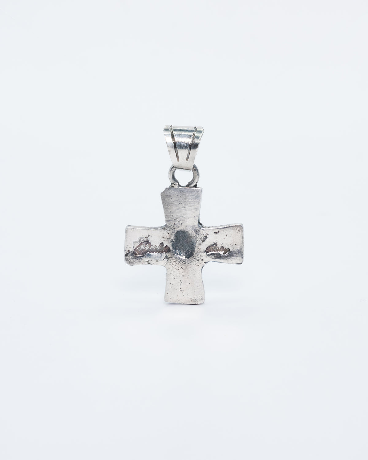 Hammered Cross Pendant