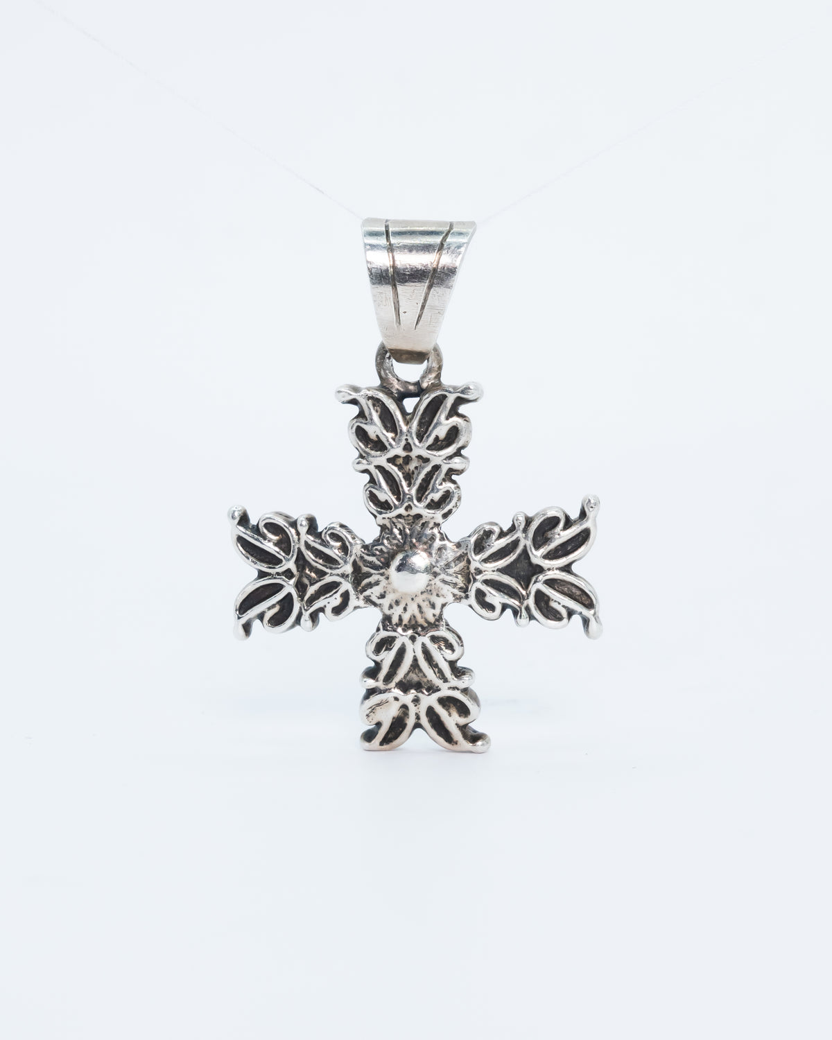 D Cross Pendant