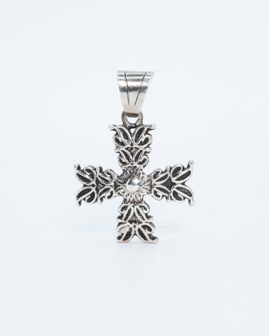 D Cross Pendant